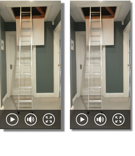 Bringing down the ladder Storing the ladder Sorry about the old bloke in the videos but he keeps following us about and we just cant  get rid of him :-)