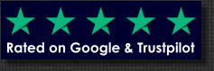 Rated on Google & Trustpilot
