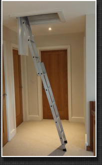 2 section loft ladder